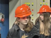 Zwiedzanie budynku Energetyki Cieplnej.