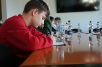 Młodzież poznaje codzienne funkcjonowanie spółki - Energetyka Cieplna w Skierniewicach.