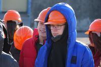 Młodzież poznaje codzienne funkcjonowanie spółki - Energetyka Cieplna w Skierniewicach.