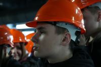 Młodzież poznaje codzienne funkcjonowanie spółki - Energetyka Cieplna w Skierniewicach.