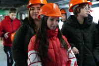 Młodzież poznaje codzienne funkcjonowanie spółki - Energetyka Cieplna w Skierniewicach.
