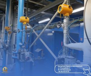 Wnętrze budynku instalacji oczyszczania spalin